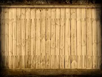 FX №537 Yellow color. Wooden fence. Texture.