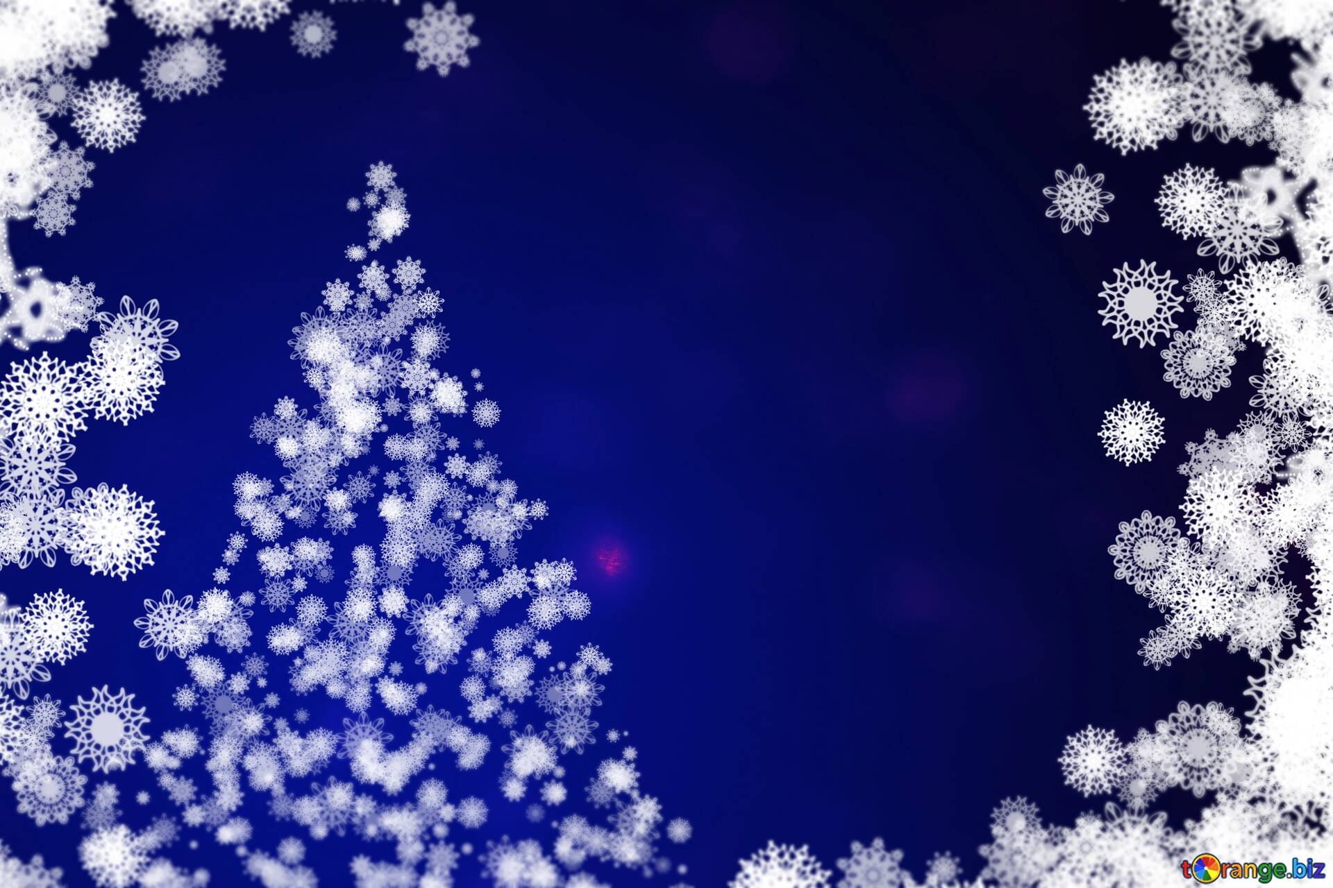Download free picture Blue color. Background clipart Christmas tree with  snowflakes. on CC-BY License ~ Free Image Stock  ~ fx №1838
