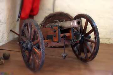 FX №1698 Old army  cannon
