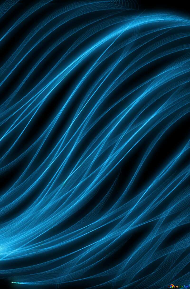 Cyan color. Background waves. №40635
