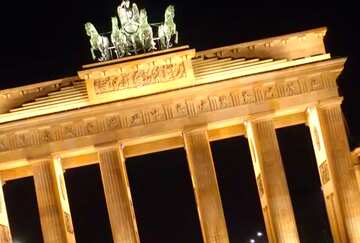 FX №103902 Brandenburg Gate night