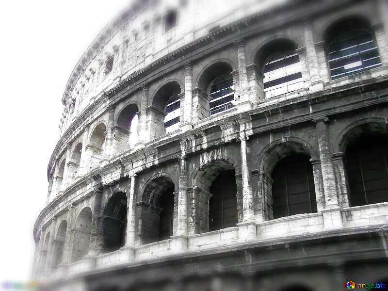 Roman colloseum blurring frame №12422