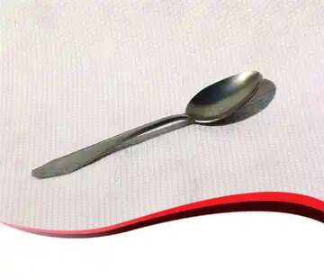 FX №107159 spoon ribbon border red