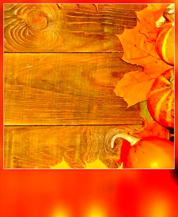 FX №107247  Autumn background card