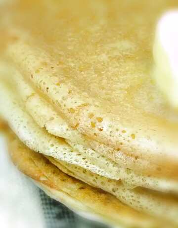 FX №107313 Pancakes   butter. frame