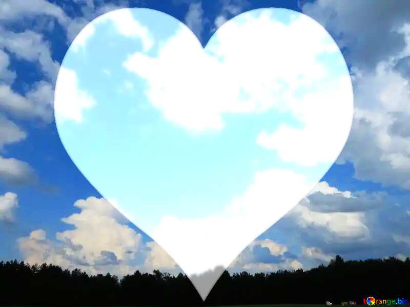 Download free picture Blue Sky love background on CC-BY License ~ Free  Image Stock  ~ fx №109104