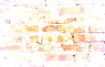 FX №112796 Red brick wall texture blur white  frame