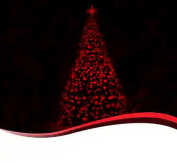 FX №114608 christmas tree red