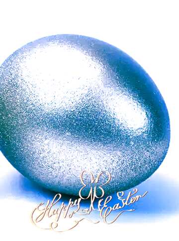 FX №116771 Blue Easter egg    