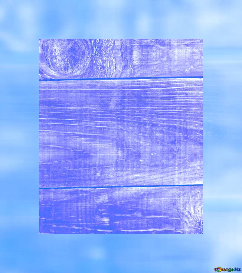 blue wood texture fuzzy border №37896
