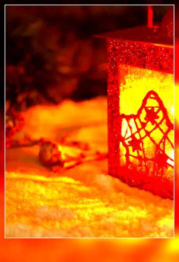 FX №125094 christmas light and tree