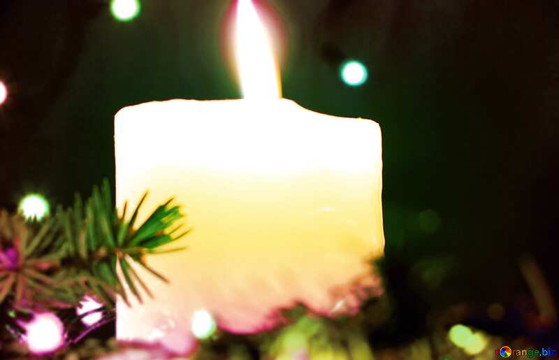 Christmas candle light №17931