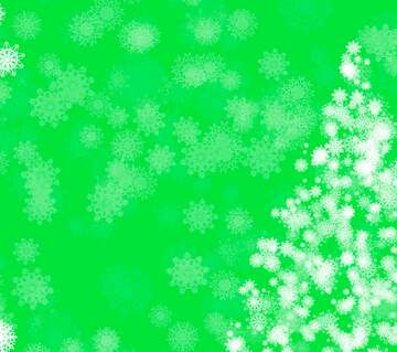 FX №126544 Clipart green Christmas tree
