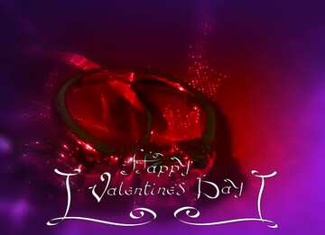 FX №127503 Valentine`s day congratulation card