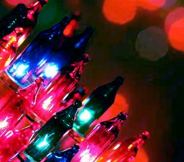 FX №129089 Christmas Background lights