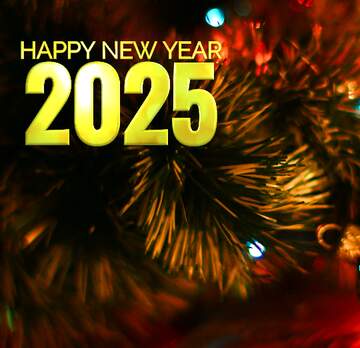 FX №13701 happy new year 2025  Ball