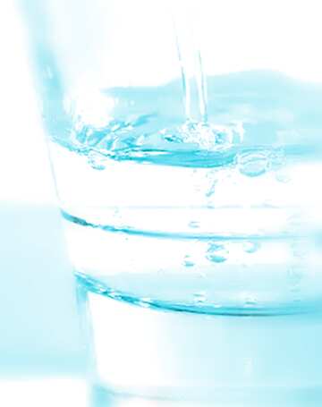 FX №132262 Drinking water blur blue agua