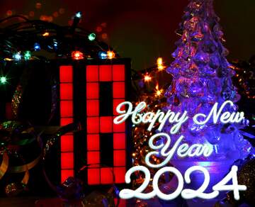 FX №136689 2018 Happy new years 2024
