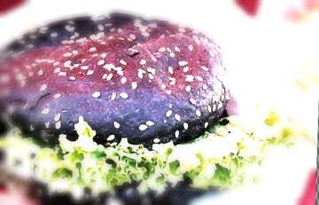 FX №137668 Black burger    