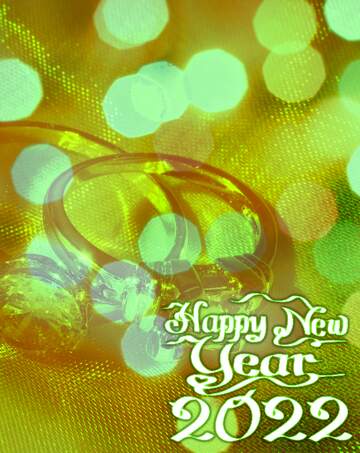 FX №137939 Love New Year card background