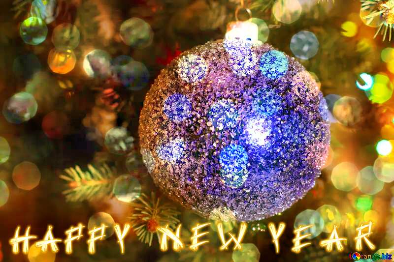 Happy  New year background №18370