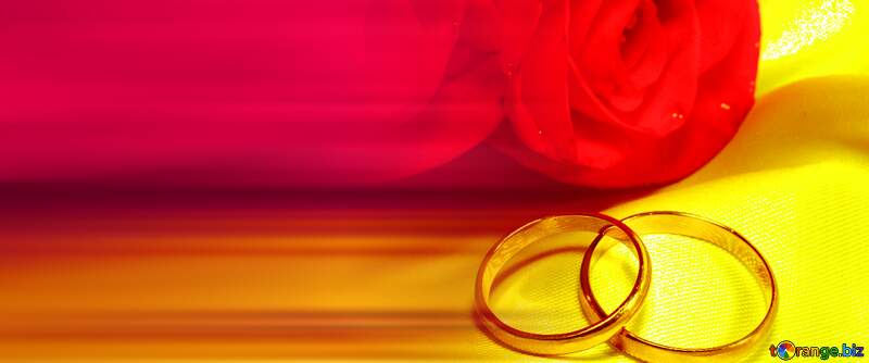 Colorful wedding card background №7251