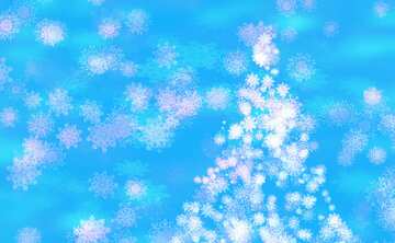 FX №138721  Christmas blue  clipart background