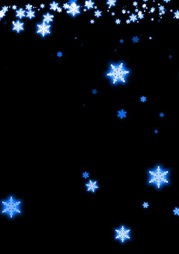 FX №138227 snowflakes night