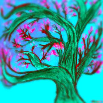 FX №139382 Paints tree
