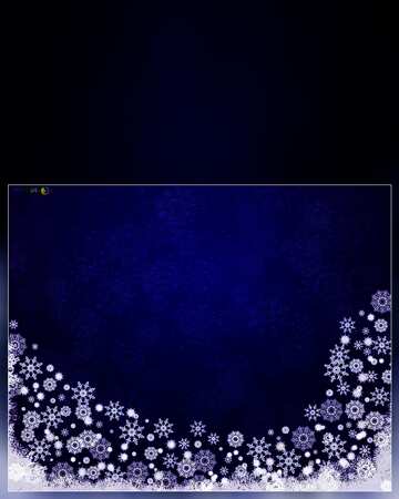 FX №141341 Christmas Blue background