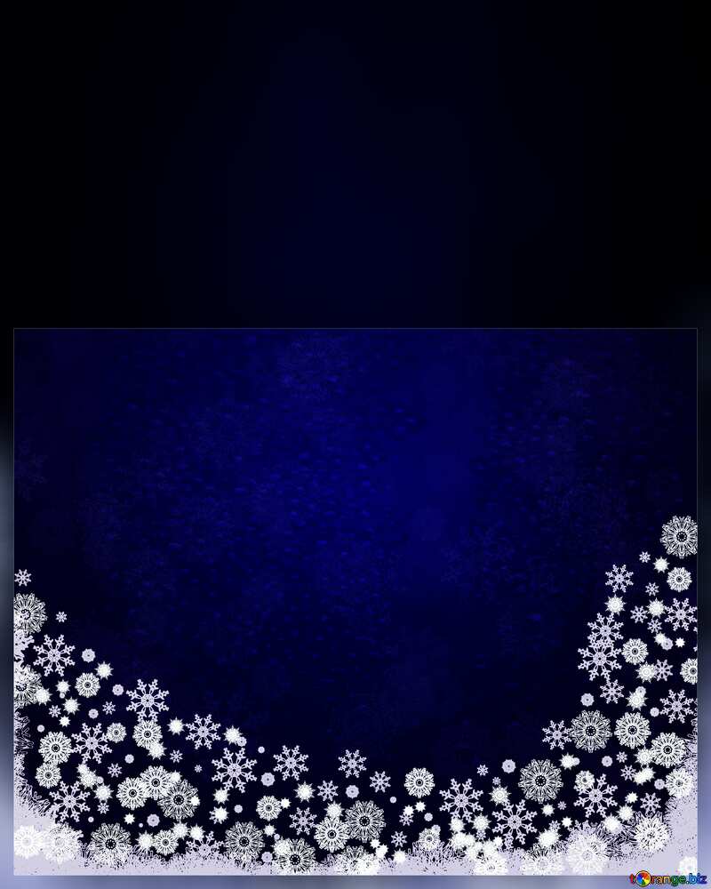 Christmas Blue background №40657