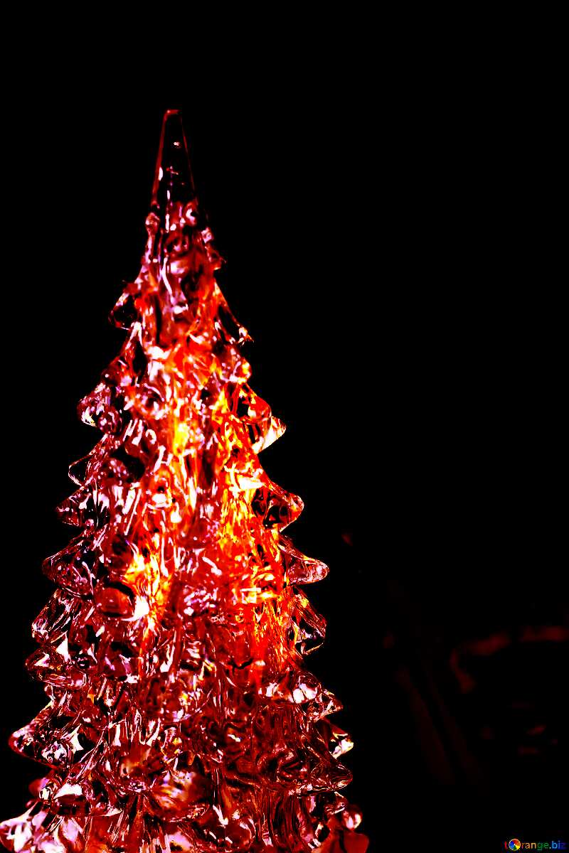 Christmas tree red №38057