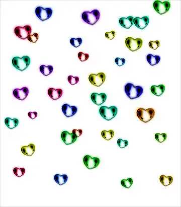 FX №146177 Colorful hearts