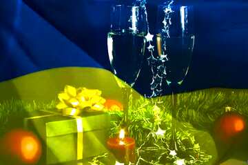 FX №146623 Champagne Ukraine Christmas