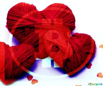 FX №148051 Three red hearts Bitcoin