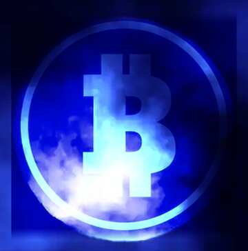 FX №149536 dark blue globe shaped object with something that looks like the letter b bitcoin inside