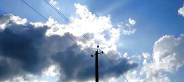FX №15061 Electricity sky