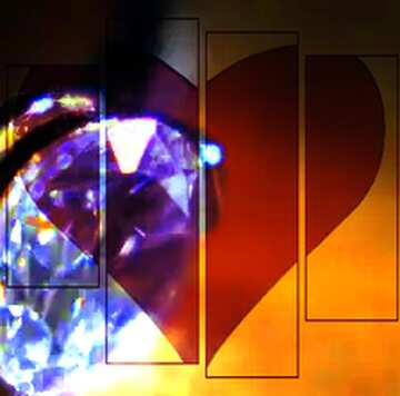 FX №158433  Love diamond