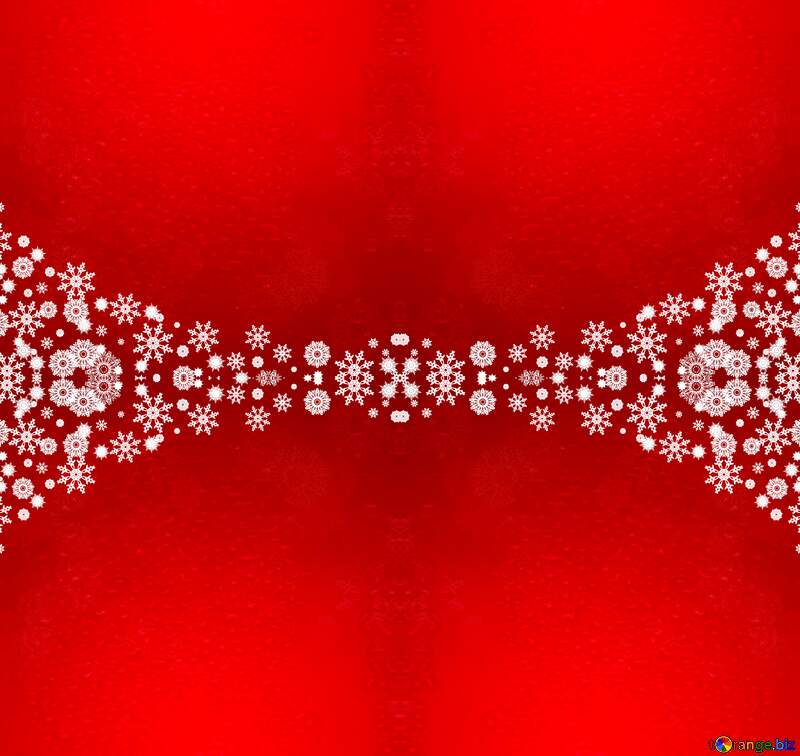 Red Christmas background pattern №40659