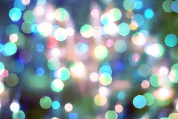 FX №160354 Bright lights background for Christmas