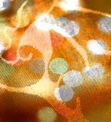 FX №162489 The texture of fabric through the lens. Macro. Bokeh background