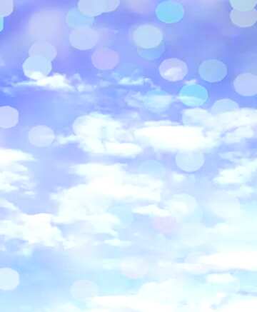 FX №162913  clouds bokeh background