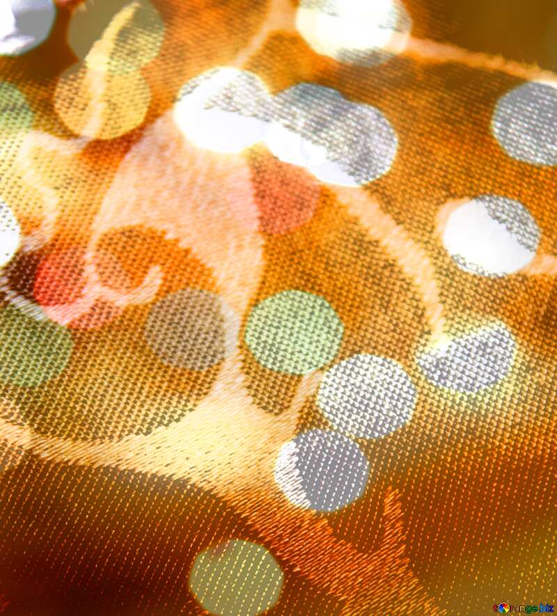 The texture of fabric through the lens. Macro. Bokeh background №1393