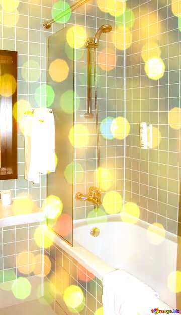 FX №165801 Bathroom Room background bokeh