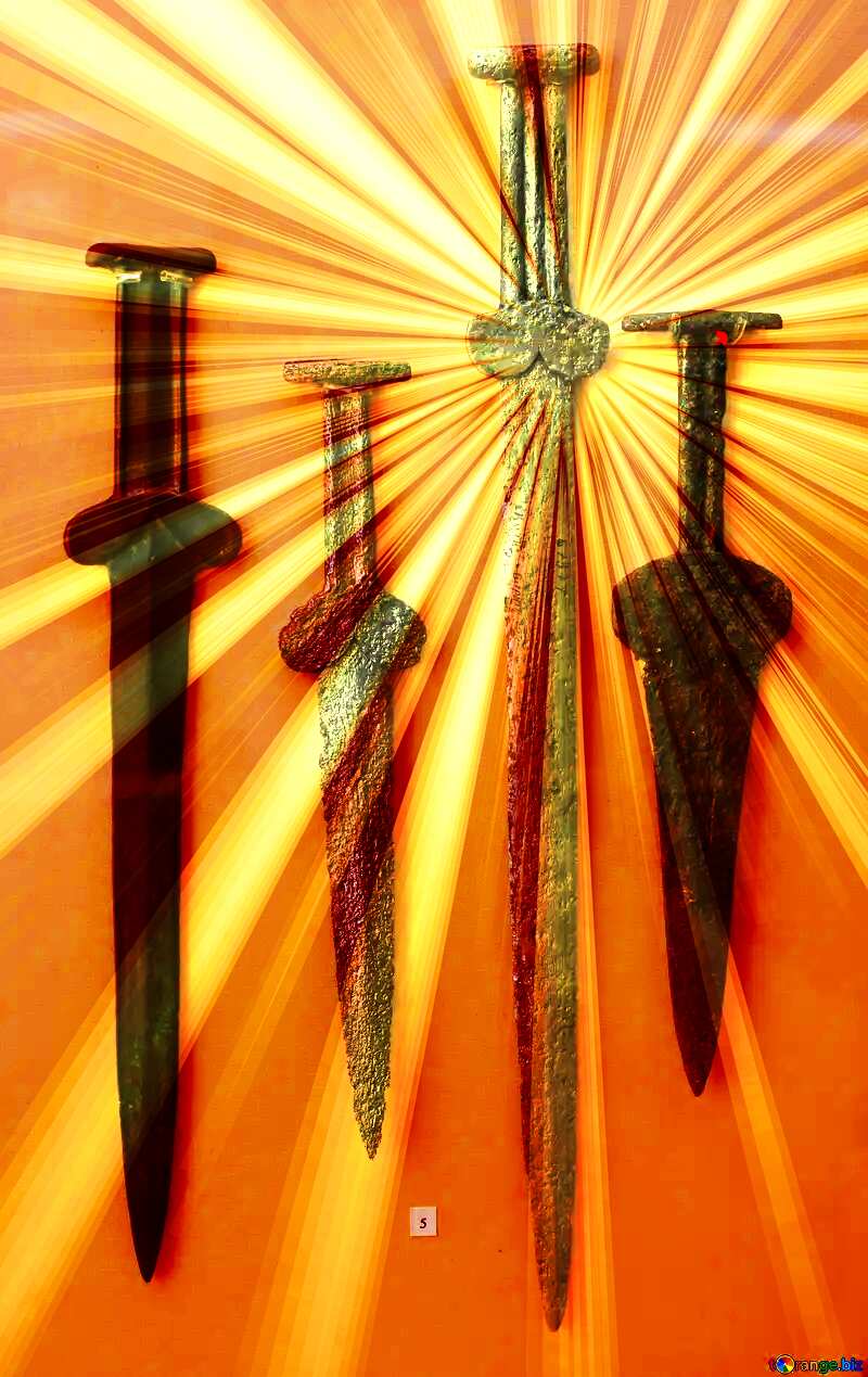 Ancient swords illustration №43892