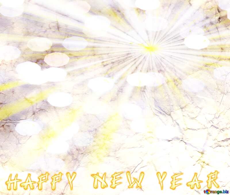 Happy New Year vintage paper texture №16030