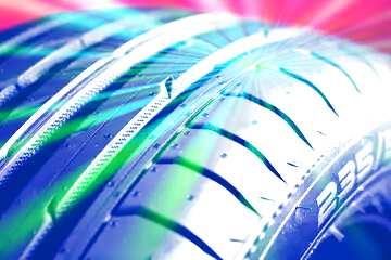FX №169195 Card car tyres