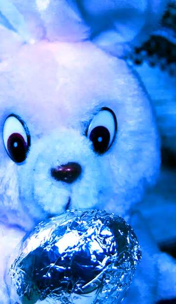 FX №169015 plush rabbit with egg