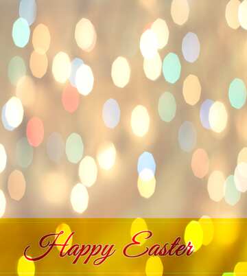 FX №169383 Inscription Happy Easter colorful  background