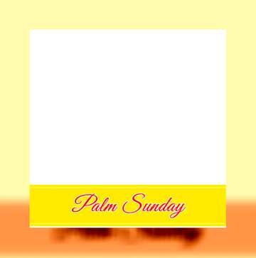 FX №169081 Palm Sunday Gold Frame